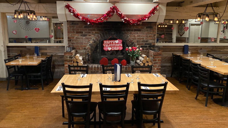 Fireplace room with view of fireplace - The Village Inn - Gallery Photo 4 Fireplace room with view of fireplace